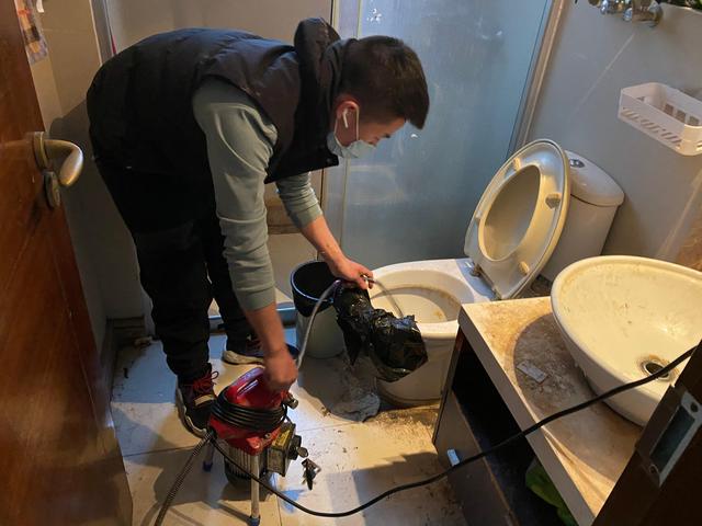 富文镇马桶疏通-疏通下水道