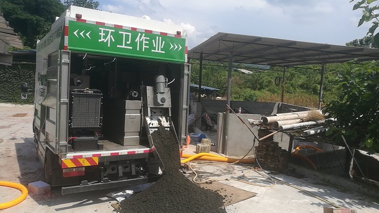 富文镇污泥干湿分离技术