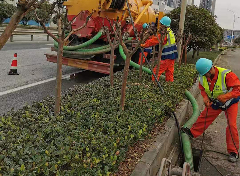 富文镇市政管道清淤